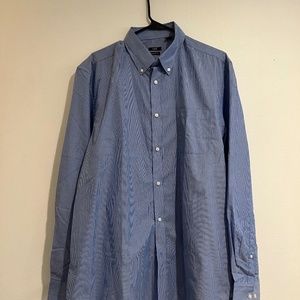 boyfriend blue button up
